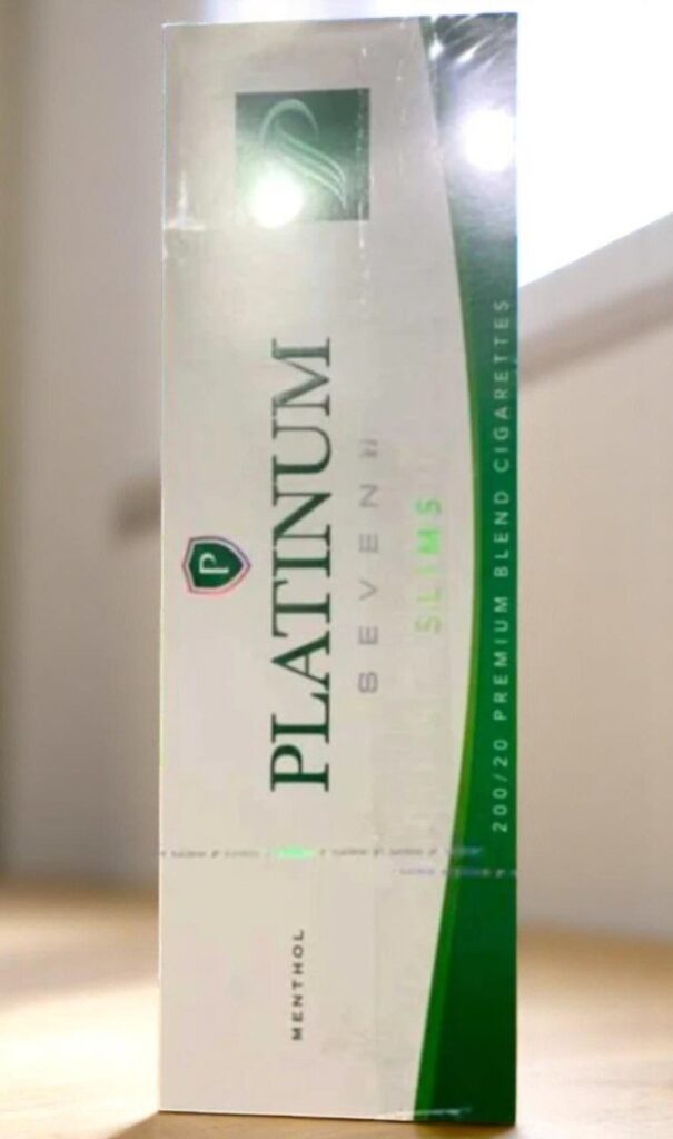บุหรี่นอก Platinum Seven Menthol