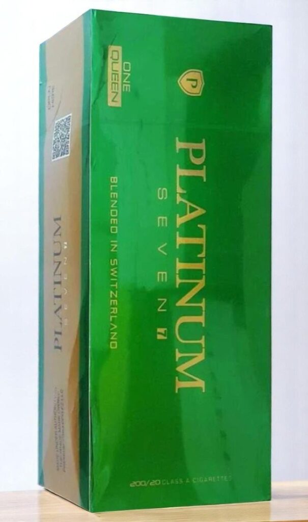 บุหรี่นอก Platinum Seven Queen (1เม็ดบีบ)