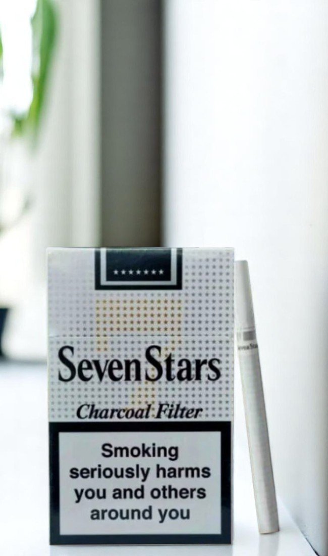 Seven Stars Charcoal Premium (ซองแข็ง) | Seven Stars Charcoal Premium