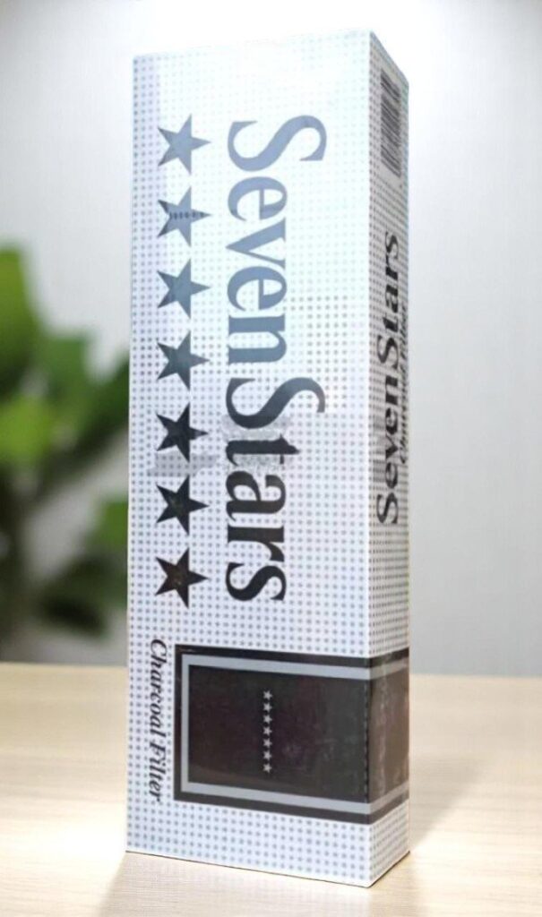 บุหรี่นอก Seven Stars Charcoal Premium (ซองแข็ง)พร้อมส่ง