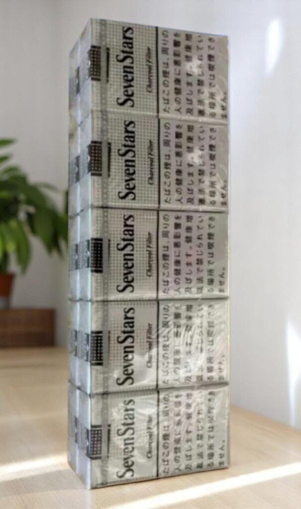 บุหรี่นอก Seven Stars Charcoal (ซองอ่อน)พร้อมส่ง