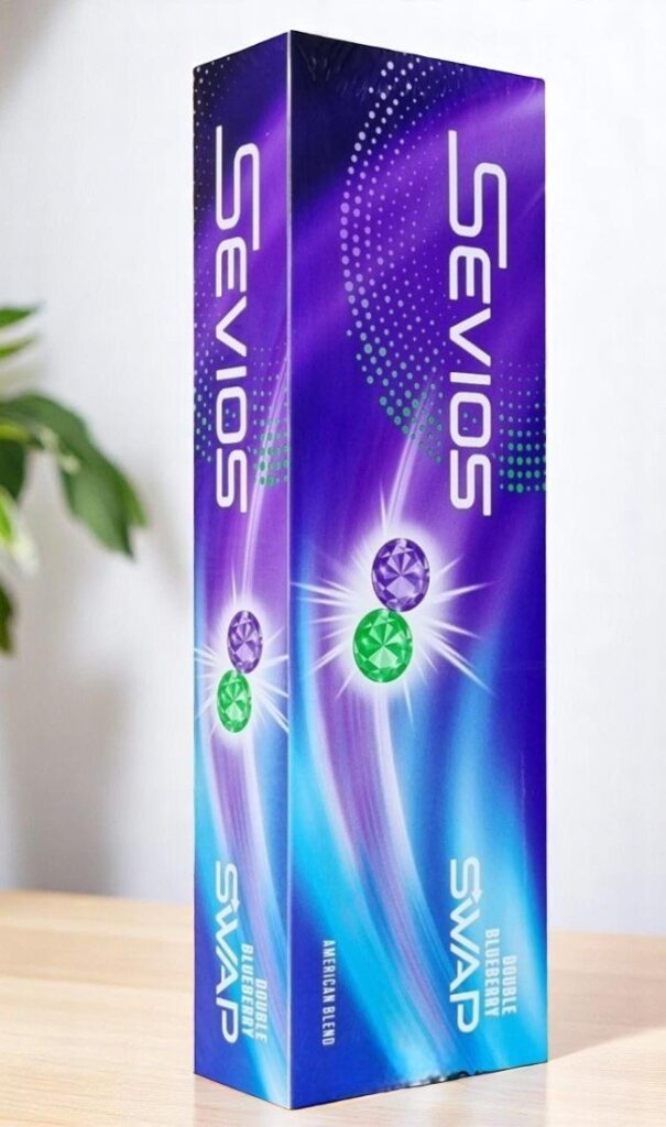 Sevios Double Blueberry (2เม็ดบีบ) | Sevios Double Blueberry