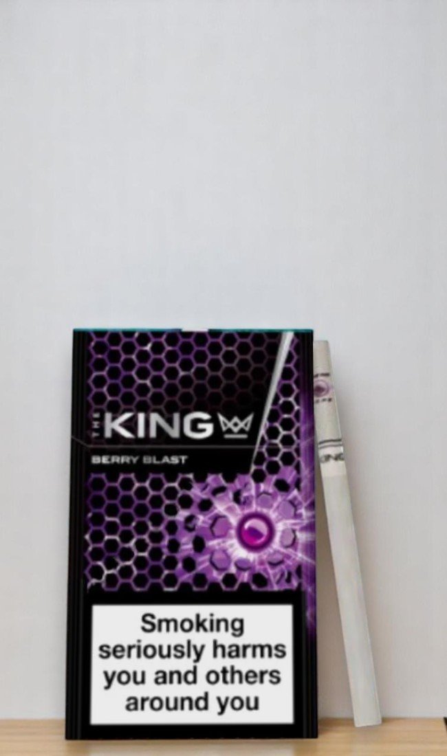 The King Nano Berry Blast บุหรี่