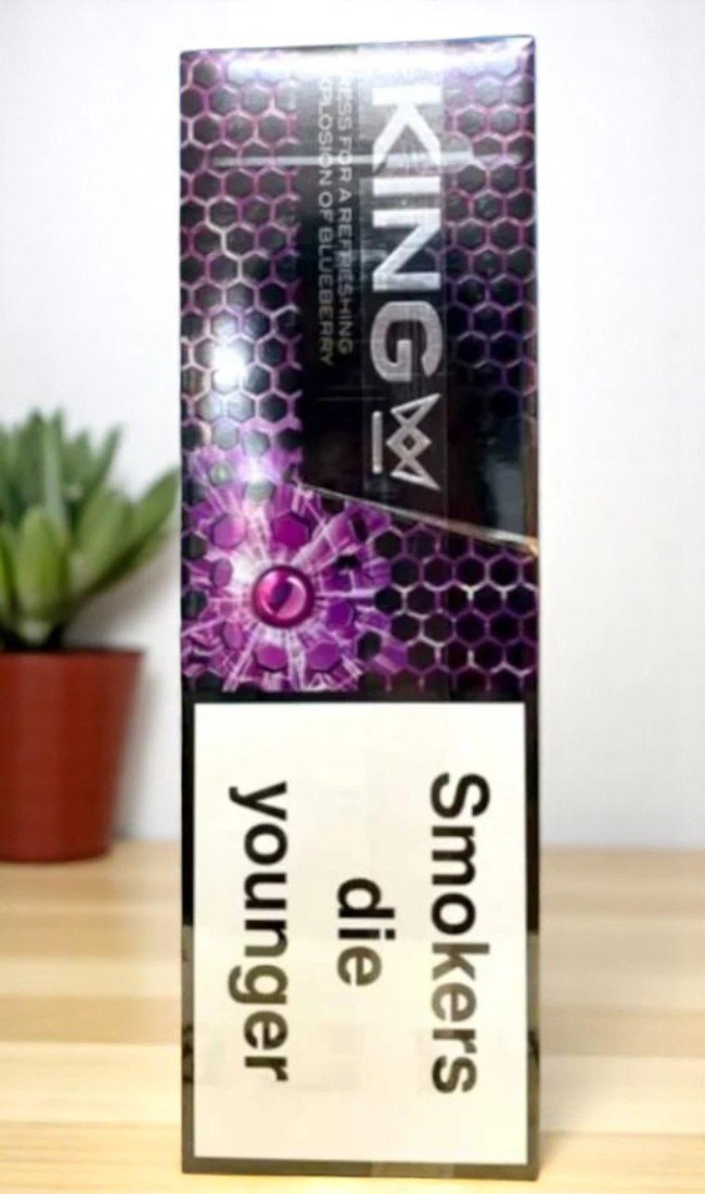 บุหรี่นอก The King Nano Berry Blast (1เม็ดบีบ)พร้อมส่ง