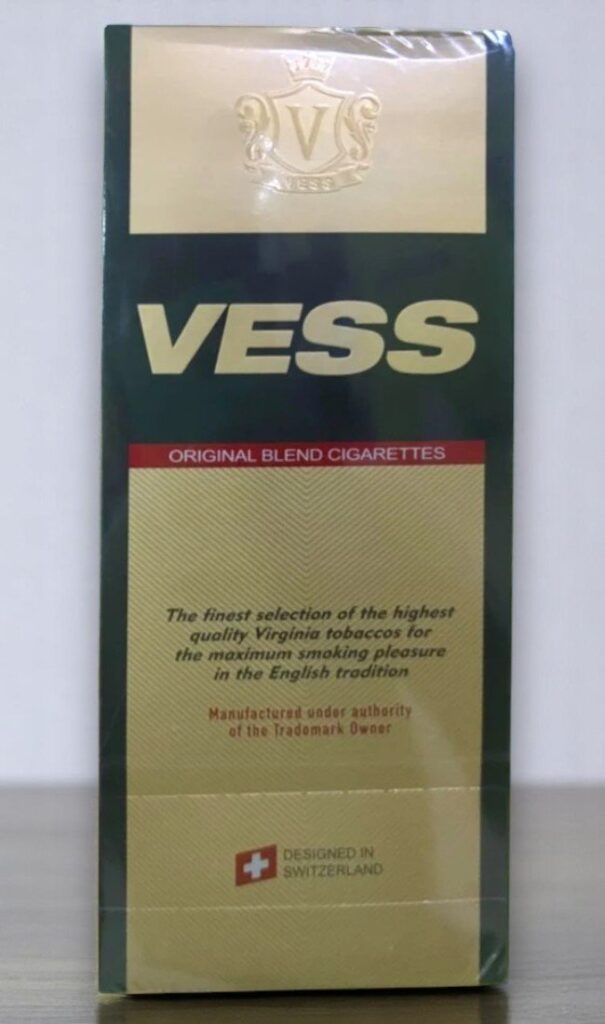 บุหรี่นอก Vess Classic Gold (ซองแข็ง)