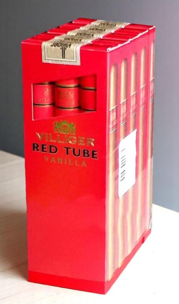 บุหรี่นอก Villiger Red Tube Vanillaพร้อมส่ง