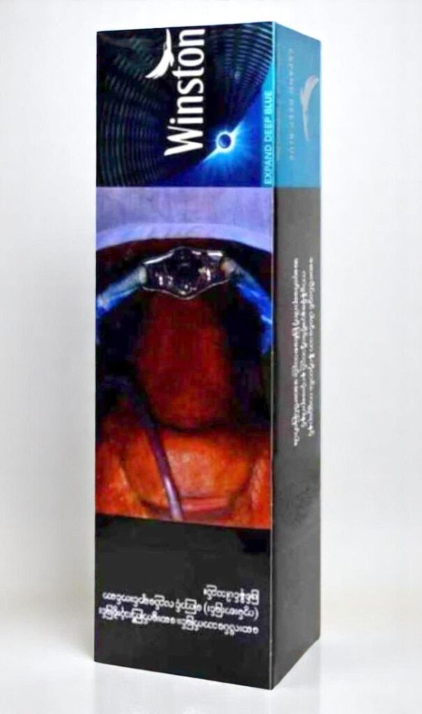 บุหรี่นอก Winston Deep Blue (ลิขสิทธิ์พม่า)พร้อมส่ง