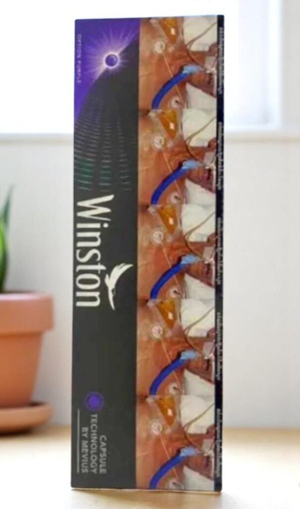 Winston Option Purple (1เม็ดบีบ) | Winston Option Purple