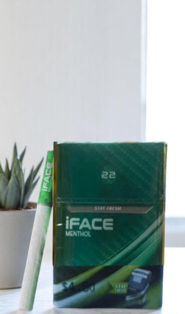บุหรี่นอก iFACE Menthol Premium (ซองแข็ง)พร้อมส่ง