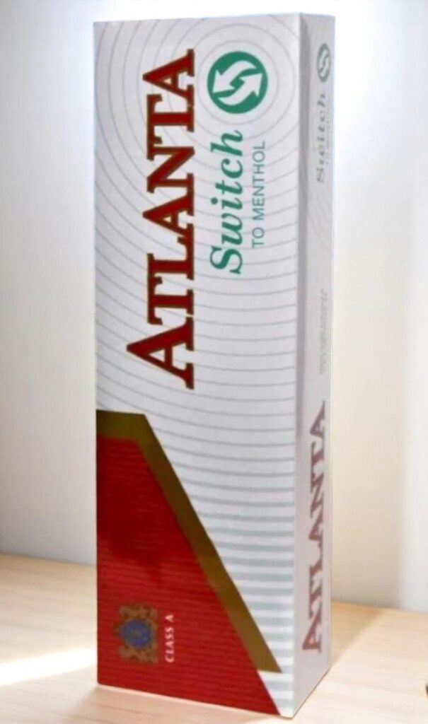 บุหรี่นอก Atlanta Switch Menthol (1เม็ดบีบ)