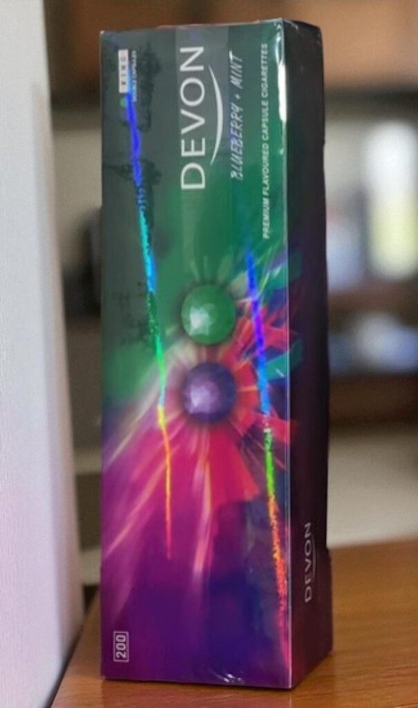 Devon Blueberry Mint ( 2 เม็ดบีบ)พร้อมส่ง