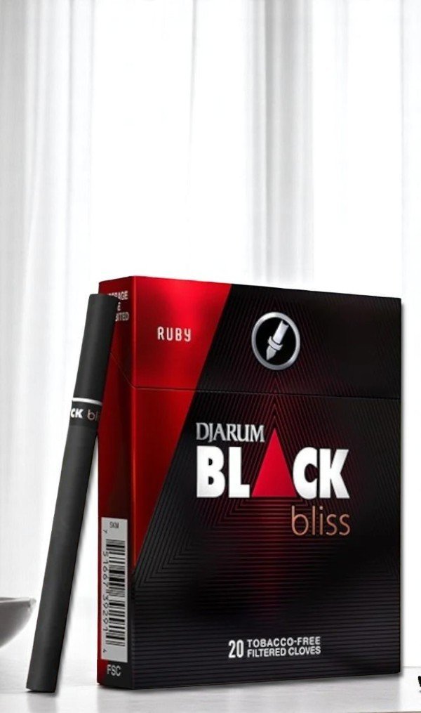 บุหรี่นอก Djarum Black Bliss Ruby ( ซองแข็ง )