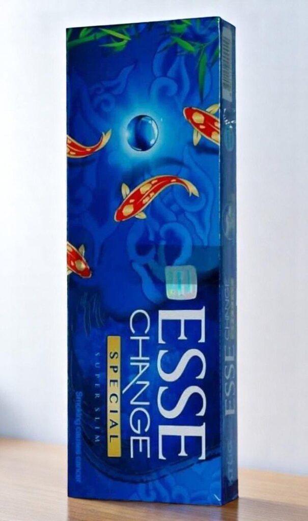 บุหรี่นอก ESSE Change Blue Special (1เม็ดบีบ)