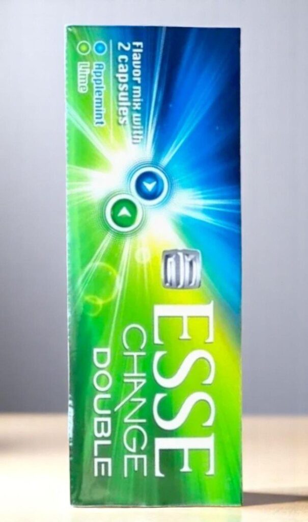 Esse Change Double Apple Mint Lime (2เม็ดบีบ) | Esse Change Double Apple Mint Lime