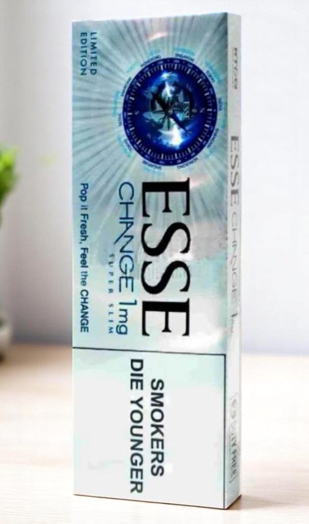 บุหรี่นอก Esse Change Limited Edition (1เม็ดบีบ)
