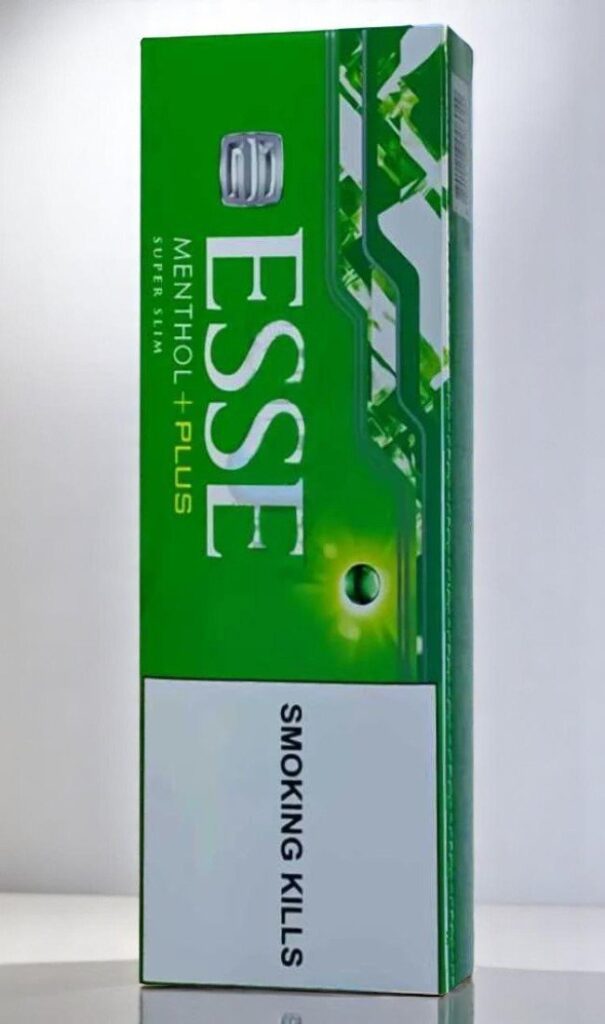 บุหรี่นอก Esse Menthol+Plus Slims (1เม็ดบีบ)