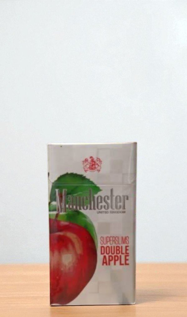 ซื้อ Manchester Superslims Double Apple 🍏💸, ราคา Manchester Superslims 🚬💵