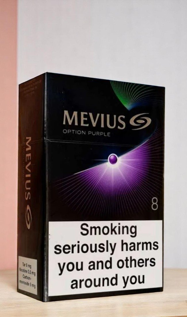 Mevius Option Purple Grape 8 (1เม็ดบีบ) | Mevius Option Purple Grape 8