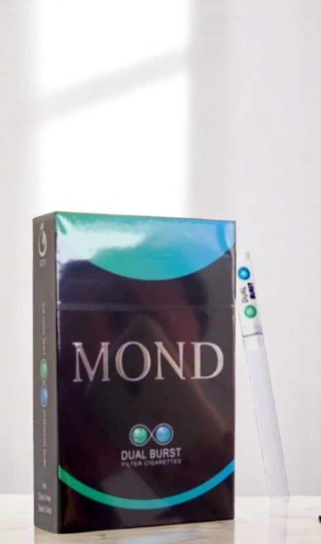 บุหรี่นอก Mond Dual Burst Ice Mint (2เม็ดบีบ)