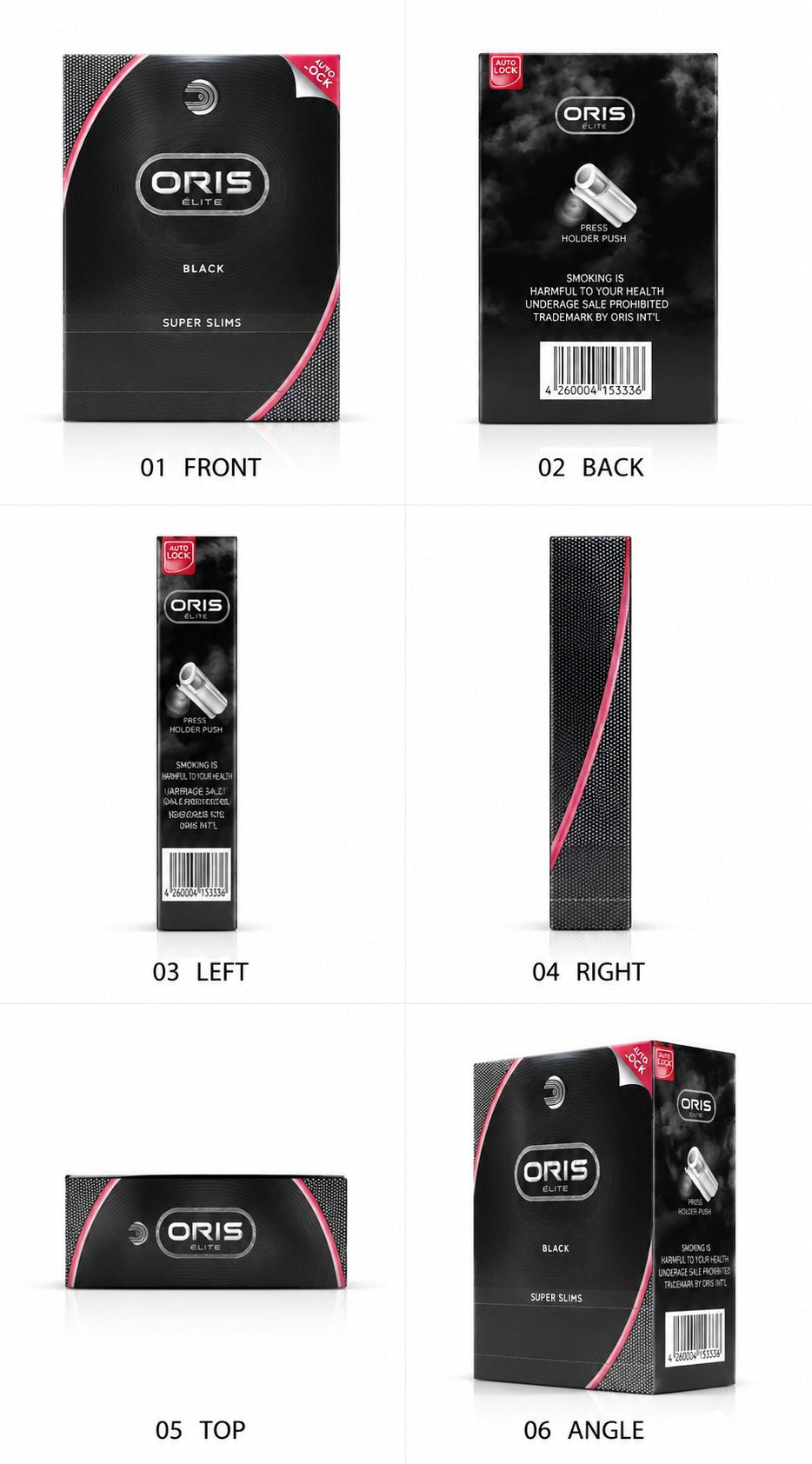 เธเธธเธซเธฃเธตเนเธเธญเธ Oris Elite Black Slims | Oris Elite Black Slims