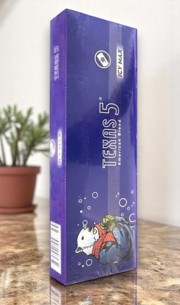 บุหรี่นอก Texas 5 Icy Max (1เม็ดบีบ)พร้อมส่ง