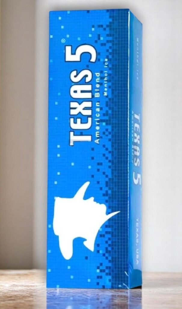 เธเธธเธซเธฃเธตเนเธเธญเธ Texas 5 Menthol & Ice (USA) | Texas 5 Menthol & Ice USA