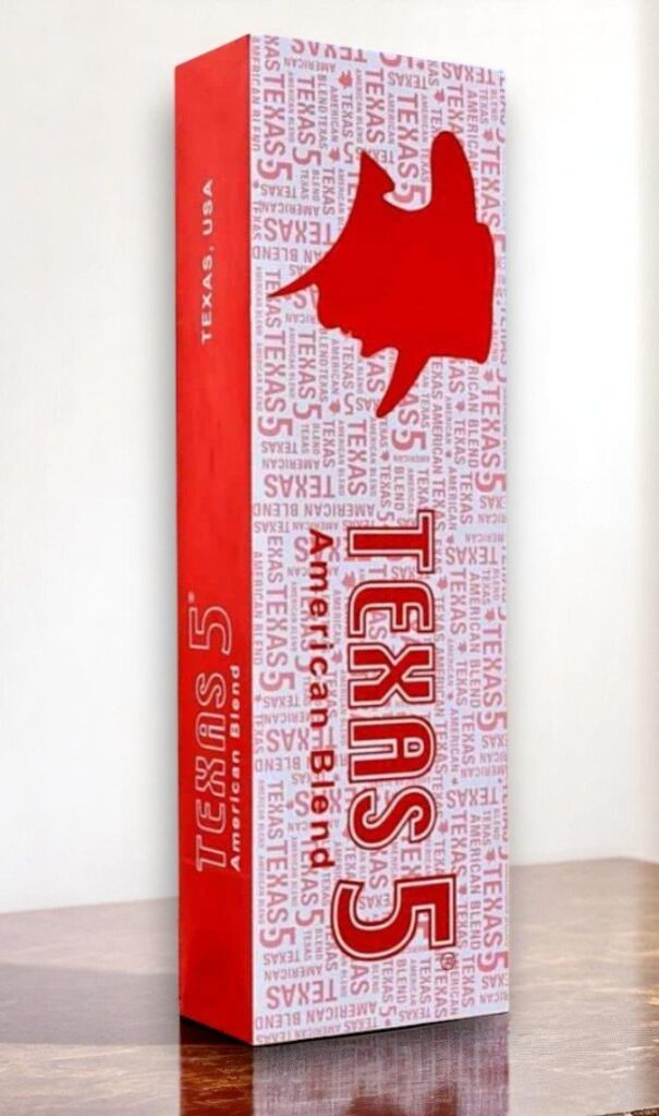 บุหรี่นอก Texas 5 Red (เขมร)