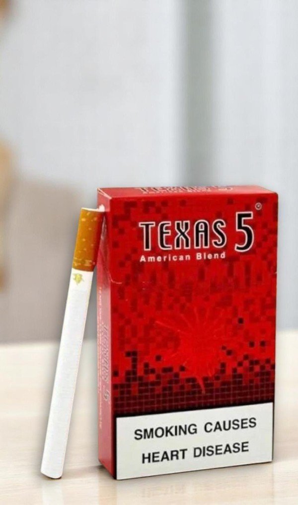 บุหรี่นอก Texas 5 Red (USA)พร้อมส่ง