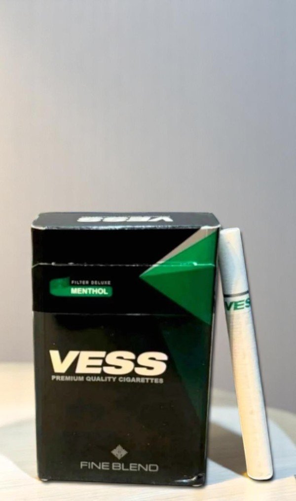 VESS Fine Blend Black Menthol (ซองแข็ง) | VESS Fine Blend Black Menthol