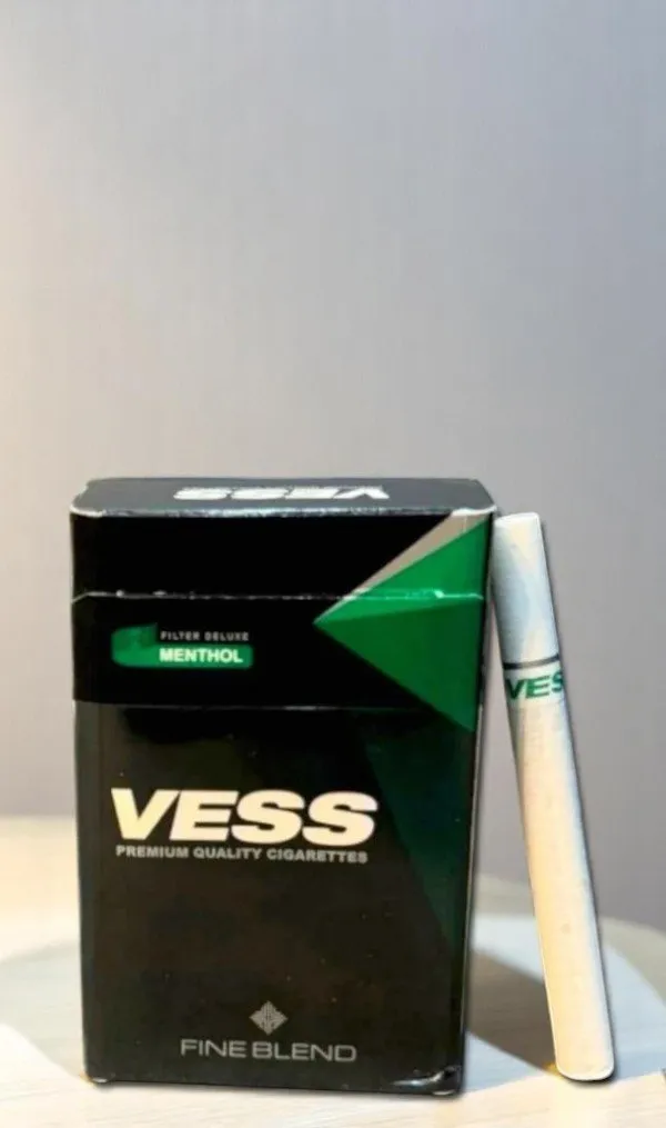 VESS Fine Blend Black Menthol (ซองแข็ง) | VESS Fine Blend Black Menthol