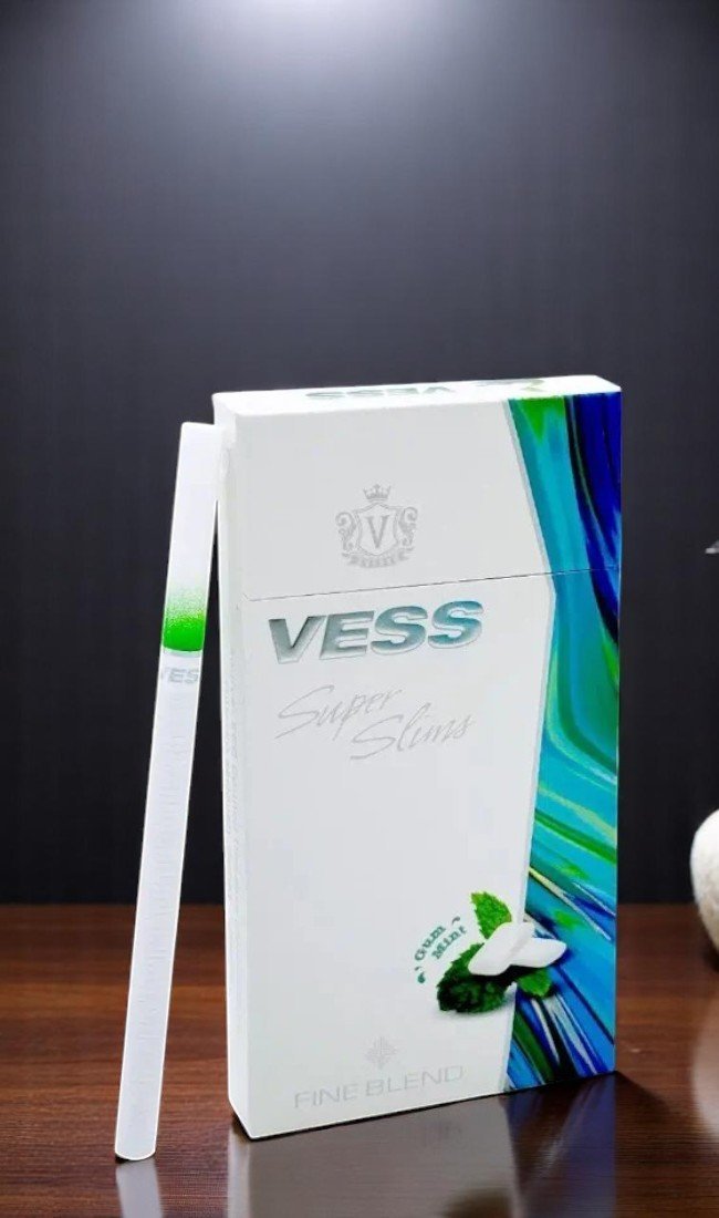 บุหรี่นอก Vess Gum Mint (ซองแข็ง)