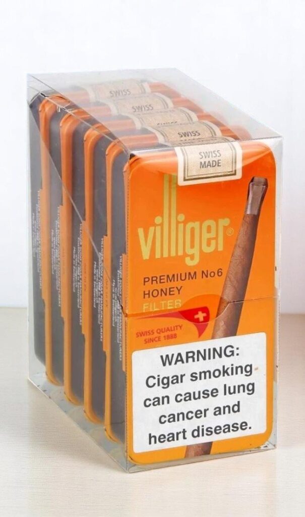 บุหรี่นอก Villiger Premium No6 Honey Tip