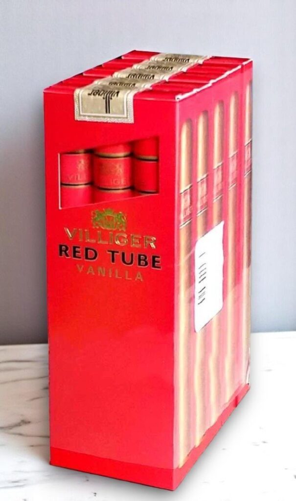 เธเธธเธซเธฃเธตเนเธเธญเธ Villiger Red Tube Vanilla | Villiger Red Tube Vanilla